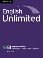 English Unlimited Pre-Intermediate Testmaker CD-ROM & Audio CD