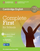 Complete First for Schools Student's Book with Answers & CD-ROM